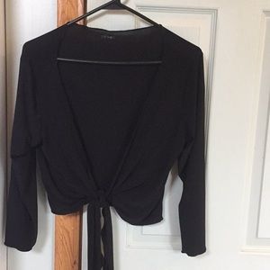 Open front cardigan